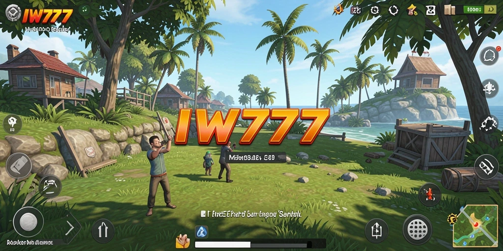 Screenshot IW777 menampilkan gameplay santai yang menghibur.