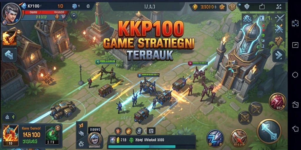 Tampilan gameplay menarik dari KPK100 yang menegangkan.