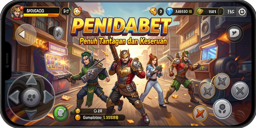 Tampilan gameplay menarik dari PENIDABET yang menyenangkan.