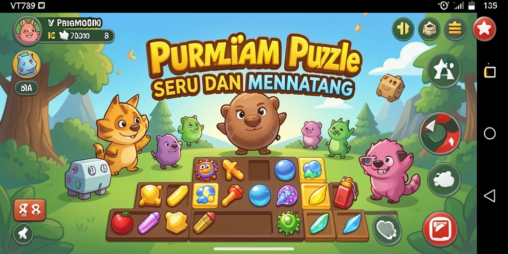 Tampilan gameplay menarik dari VT789 dengan tingkat tantangan yang beragam.