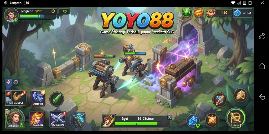 Tampilan gameplay menawan dari YOYO88 yang penuh strategi.